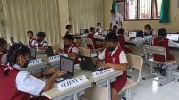 PELAKSANAAN ANBK di SDN 2 Penatih, Senin (31/10/2022) berjalan tetib dan lancar. Foto: tra PELAKSANAAN ANBK di SDN 2 Penatih, Senin (31/10/2022) berjalan tetib dan lancar. Foto: tra