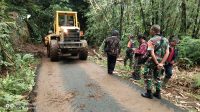 Hujan Deras Yang Mengguyur Wilatah Bangli Mengakibatkan Tanah Longsor
