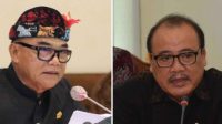 Adi Wiryatama dan Sugawa Korry. Foto: hen Adi Wiryatama dan Sugawa Korry. Foto: hen