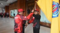 Pelepasan kontingen Porprov