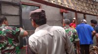 Bangunan dapur yang terbakar