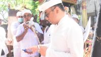 Karya Mecaru Rsi Gana, Melaspas dan Mendem Pedagingan Banjar Tatasan Kaja, Tonja
