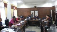 RAPAT Dengar pendapat Komisi III DPRD dengan Dishub dan BPKPD Buleleng