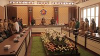 TPID Buleleng mengikuti Rakor mingguan Pengendalian Inflasi Daerah se-Indonesia secara virtual, bertempat di Ruang Rapat Kantor Bupati Buleleng