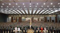 prabowo ketemu babinsa medan Prabowo saat bertemu jajaran Babinsa Kodam I Bukit Barisan, Jumat (27/1/2023). Foto: IST