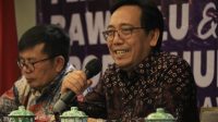 DEWA Kade Wiarsa Raka Sandi saat menjadi narasumber dalam kegiatan sosialisasi dan implementasi Peraturan Bawaslu dan produk hukum non-Peraturan Bawaslu yang digelar Bawaslu Bali di Ubud, Sabtu (25/3/2023). Foto: hen DEWA Kade Wiarsa Raka Sandi saat menjadi narasumber dalam kegiatan sosialisasi dan implementasi Peraturan Bawaslu dan produk hukum non-Peraturan Bawaslu yang digelar Bawaslu Bali di Ubud, Sabtu (25/3/2023). Foto: hen