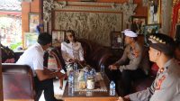 Kapolres Silaturahmi Puri Tabanan - ist