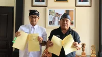 Penanda tanganan MoU Bupati Jembrana dengan BRI (1)
