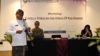 SEKDA Alit Wiradana saat memberi sambutan pada acara Workshop Pemilihan Kriteria dan Subkriteria Capital Investment Planning (CIP) Kota Denpasar, Kamis (30/3/2023). Foto: ist SEKDA Alit Wiradana saat memberi sambutan pada acara Workshop Pemilihan Kriteria dan Subkriteria Capital Investment Planning (CIP) Kota Denpasar, Kamis (30/3/2023). Foto: ist