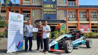 MOBIL listrik R-One Smekti, yang merupakan hasil kolaborasi PLN UIP Nusra dengan SMKN 3 Mataram. Foto: ist MOBIL listrik R-One Smekti, yang merupakan hasil kolaborasi PLN UIP Nusra dengan SMKN 3 Mataram. Foto: ist