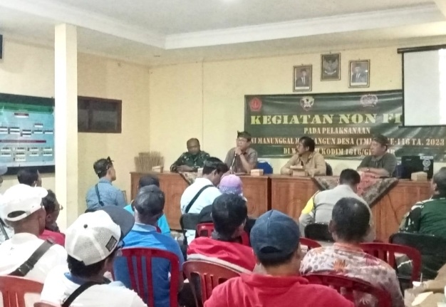 PENYULUHAN nonfisik oleh Dinas Peternakan Kabupaten Gianyar, Rabu (24/5/2023). Foto: ist