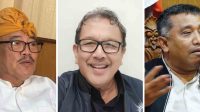 Sugawa Korry, AAN Widiada, dan Lidartawan. Foto: hen Sugawa Korry, AAN Widiada, dan Lidartawan. Foto: hen