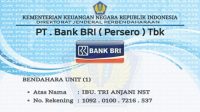 CONTOH rekening yang diminta pelaku penipuan melancarkan aksi penipuan “lelang mobil”. Ni Nyoman Y, warga Kelurahan Kawan, Bangli menjadi korban, dan kasusnya ditangani Polres Bangli. Foto: ist CONTOH rekening yang diminta pelaku penipuan melancarkan aksi penipuan “lelang mobil”. Ni Nyoman Y, warga Kelurahan Kawan, Bangli menjadi korban, dan kasusnya ditangani Polres Bangli. Foto: ist