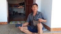 KORBAN Nuntara asal Banjar Batur Kintamani memperlihatkan bekas luka gigitan anjing. Foto: ist KORBAN Nuntara asal Banjar Batur Kintamani memperlihatkan bekas luka gigitan anjing. Foto: ist