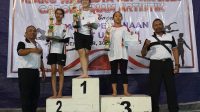 KETUM Persani Kota Denpasar, Made Wiriadi (paling kiri), foto bersama peraih juara kejuaraan senam artistik antarklub Wali Kota Cup XIII/2023. Foto: ist KETUM Persani Kota Denpasar, Made Wiriadi (paling kiri), foto bersama peraih juara kejuaraan senam artistik antarklub Wali Kota Cup XIII/2023. Foto: ist