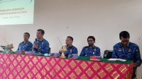Plt Sekretaris Dinas Pendidikan Kepemudaan dan Olahraga (Disdikpora) Kota Denpasar, I Nyoman Suriawan (nomor dua dari kiri), saat sosialisasi juknis PPDB kepala kepala SD negeri di wilayah Denpasar Barat. Foto: ist Plt Sekretaris Dinas Pendidikan Kepemudaan dan Olahraga (Disdikpora) Kota Denpasar, I Nyoman Suriawan (nomor dua dari kiri), saat sosialisasi juknis PPDB kepala kepala SD negeri di wilayah Denpasar Barat. Foto: ist