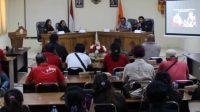 GELAR wicara bertema “Netralitas Aparatur Sipil Negara (ASN) Bersama Aparatur Desa” yang diselenggarakan Panwaslu Kecamatan Gianyar, Jumat (21/7/2023) di kantor Camat Gianyar. Foto: ist GELAR wicara bertema “Netralitas Aparatur Sipil Negara (ASN) Bersama Aparatur Desa” yang diselenggarakan Panwaslu Kecamatan Gianyar, Jumat (21/7/2023) di kantor Camat Gianyar. Foto: ist
