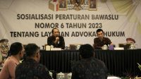 SOSIALISASI Peraturan Bawaslu Nomor 6/2023 yang diselenggarakan Bawaslu Gianyar, Jumat (7/7/2023). Foto: adi SOSIALISASI Peraturan Bawaslu Nomor 6/2023 yang diselenggarakan Bawaslu Gianyar, Jumat (7/7/2023). Foto: adi