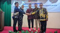 LIMA komisioner Bawaslu Lobar terpilih untuk periode 2023-2028. Foto: ist LIMA komisioner Bawaslu Lobar terpilih untuk periode 2023-2028. Foto: ist