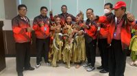 KONTINGEN Bali saat mengikuti Olimpiade Sekolah PGRI ke-1 Tingkat Nasional Tahun 2023 yang berlangsung di Kota Palembang, Sumatra Selatan pada 7-9 September 2023. Hasilnya, Bali meraih juara umum ketiga. Foto: ist KONTINGEN Bali saat mengikuti Olimpiade Sekolah PGRI ke-1 Tingkat Nasional Tahun 2023 yang berlangsung di Kota Palembang, Sumatra Selatan pada 7-9 September 2023. Hasilnya, Bali meraih juara umum ketiga. Foto: ist