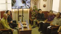BAWASLU Gianyar melaksanakan audiensi ke kantor Badan Kesatuan Bangsa dan Politik (Kesbangpol) Gianyar, Selasa (12/9/2023). Foto: ist BAWASLU Gianyar melaksanakan audiensi ke kantor Badan Kesatuan Bangsa dan Politik (Kesbangpol) Gianyar, Selasa (12/9/2023). Foto: ist