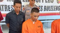 KETUT Danu Indrawan pelaku pencurian motor dihadirkan saat konferensi pers di Mapolres Buleleng, Jumat (29/9/2023). Foto: edy KETUT Danu Indrawan pelaku pencurian motor dihadirkan saat konferensi pers di Mapolres Buleleng, Jumat (29/9/2023). Foto: edy