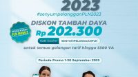 PROGRAM “Senyum Pelanggan PLN 2023” yang diluncurkan PLN dalam rangka memeriahkan Hari Pelanggan Nasional (HPN) 2023. Foto: ist PROGRAM “Senyum Pelanggan PLN 2023” yang diluncurkan PLN dalam rangka memeriahkan Hari Pelanggan Nasional (HPN) 2023. Foto: ist