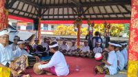 SEKAA gong baleganjur siswa SD Negeri 2 Abang di Dusun Waliang, Desa Abang, Karangasem tampil dalam serangkaian ngayah saat piodalan aci Usaba Kapat di Pura Banjar Waliyang, Jumat (29/9/2023). Foto: ist SEKAA gong baleganjur siswa SD Negeri 2 Abang di Dusun Waliang, Desa Abang, Karangasem tampil dalam serangkaian ngayah saat piodalan aci Usaba Kapat di Pura Banjar Waliyang, Jumat (29/9/2023). Foto: ist
