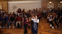 PSIKOLOG Klinis, Nadia Rastafary, M.Psi., Psikolog (depan kiri), saat gelar wicara (talkshow) Kepemudaan yang digelar Disdikpora Kota Denpasar di Ruang Diskusi DNA Creative Hub, Jumat (6/10/2023). Foto: ist PSIKOLOG Klinis, Nadia Rastafary, M.Psi., Psikolog (depan kiri), saat gelar wicara (talkshow) Kepemudaan yang digelar Disdikpora Kota Denpasar di Ruang Diskusi DNA Creative Hub, Jumat (6/10/2023). Foto: ist