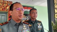 DANREM 163/ Wirasatya, Brigjen TNI Agus M Latif; didampingi Dandim 1626/Bangli, Letkol Kav. I Ketut Artha Negara. Foto: ist DANREM 163/ Wirasatya, Brigjen TNI Agus M Latif; didampingi Dandim 1626/Bangli, Letkol Kav. I Ketut Artha Negara. Foto: ist
