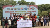 PESERTA Deklarasi Pemilu Damai foto bersama usai penandatanganan Deklarasi Damai setelah apel gelar pasukan pengamanan Pemilu 2024 di Lapangan Renon, Rabu (8/11/2023). Foto: ist PESERTA Deklarasi Pemilu Damai foto bersama usai penandatanganan Deklarasi Damai setelah apel gelar pasukan pengamanan Pemilu 2024 di Lapangan Renon, Rabu (8/11/2023). Foto: ist