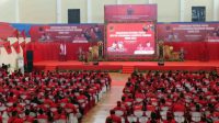 RAPAT konsolidasi internal PDIP tingkat kabupaten/kota di GOR Debes Tabanan, Rabu (8/11/2023). Foto: ist RAPAT konsolidasi internal PDIP tingkat kabupaten/kota di GOR Debes Tabanan, Rabu (8/11/2023). Foto: ist