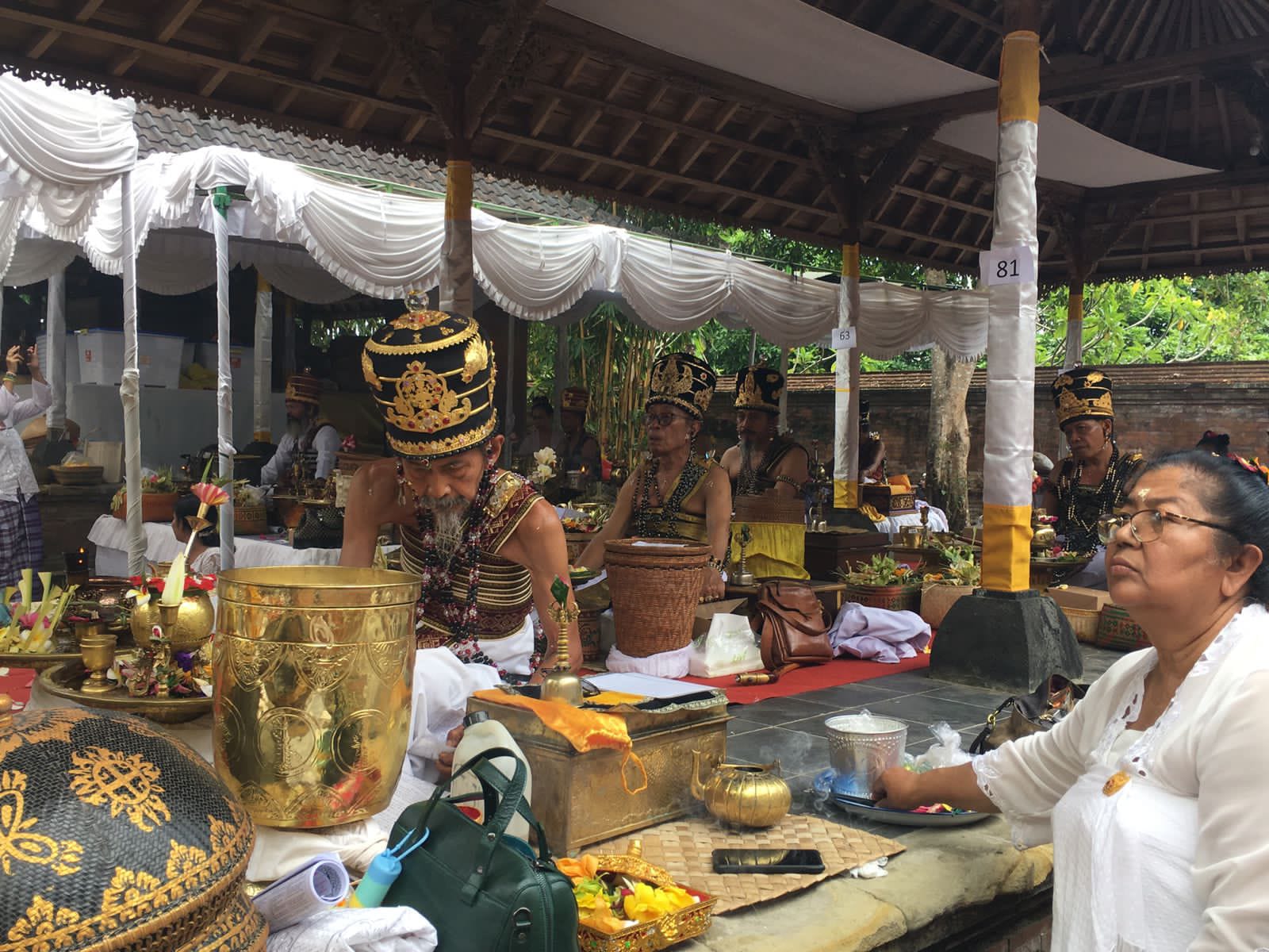 PUJA Bhasmangkuram di Pura Tugu, Tegal Tugu, Gianyar. Foto: adi