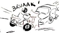 27-Ilustrasi-Tabrakan-Antara-Mobil-dengan-Sepeda-Motor
