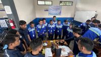 PESERTA pelatihan konversi molis SMK Santo Aloisius Ruteng, Manggarai, Nusa Tenggara Timur (NTT). Foto: ist PESERTA pelatihan konversi molis SMK Santo Aloisius Ruteng, Manggarai, Nusa Tenggara Timur (NTT). Foto: ist