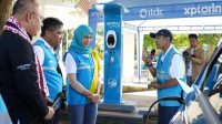 PERESMIAN SPKLU KEK Mandalika untuk mendukung green tourism pada Maret 2023 yang dihadiri Direktur Keuangan PLN, Sinthya Roesly (ketiga dari kiri) dan Direktur Perencanaan Korporat dan Pengembangan Bisnis PLN, Hartanto Wibowo (kedua dari kiri). Foto: ist PERESMIAN SPKLU KEK Mandalika untuk mendukung green tourism pada Maret 2023 yang dihadiri Direktur Keuangan PLN, Sinthya Roesly (ketiga dari kiri) dan Direktur Perencanaan Korporat dan Pengembangan Bisnis PLN, Hartanto Wibowo (kedua dari kiri). Foto: ist