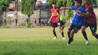 PERTANDINGAN final cabor sepak bola antara SMPN 9 Denpasar melawan SMP PGRI 3 Denpasar di Lapangan Pegok, Jumat (5/4/2024). Foto: ist PERTANDINGAN final cabor sepak bola antara SMPN 9 Denpasar melawan SMP PGRI 3 Denpasar di Lapangan Pegok, Jumat (5/4/2024). Foto: ist