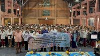 SMP Kristen 1 Harapan Denpasar mendeklarasikan diri sebagai Sekolah Bersinar (Bersih dari Narkoba). Acara deklarasi dihadiri Kepala BNN Kota Denpasar, Kombes Pol. I Ketut Adnyana Putera; Kepala Dinas Pendidikan Kepemudaan dan Olahraga (Disdikpora) Kota Denpasar, Drs. Anak Agung Gede Wiratama, M.Ag., dan Sekretaris Yayasan Perguruan Kristen Harapan, Drs. I Gusti Putu Darmawan, M.M., Senin (22/4/2024). Foto: ist