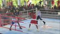 PERTANDINGAN cabor tinju Porjar Provinsi Bali 2024, Kamis (6/6/2024). Petinju Kota Denpasar sukses menyabet 7 emas, 2 perak dan 4 perunggu. Foto: ist PERTANDINGAN cabor tinju Porjar Provinsi Bali 2024, Kamis (6/6/2024). Petinju Kota Denpasar sukses menyabet 7 emas, 2 perak dan 4 perunggu. Foto: ist