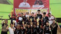 KETUM Persani Kota Denpasar, Made Wiriadi (paling kiri), foto bersama peraih juara kejuaraan senam artistik antarklub Wali Kota Cup XIV/2024. Foto: ist KETUM Persani Kota Denpasar, Made Wiriadi (paling kiri), foto bersama peraih juara kejuaraan senam artistik antarklub Wali Kota Cup XIV/2024. Foto: ist