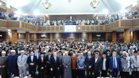GRAND Syekh Universitas Al Azhar Kairo Mesir Prof. Dr. Ahmad Muhammad Ahmed Al Tayeb bersama ratusan Rektor PTKIN se-Indonesia usai kuliah umum di Auditorium Harun Nasution UIN Syarif Hidayatullah. Foto: ist GRAND Syekh Universitas Al Azhar Kairo Mesir Prof. Dr. Ahmad Muhammad Ahmed Al Tayeb bersama ratusan Rektor PTKIN se-Indonesia usai kuliah umum di Auditorium Harun Nasution UIN Syarif Hidayatullah. Foto: ist
