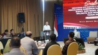 KOMISIONER KPU NTB, Agus Hilman, saat membuka sosialisasi PKPU 8/2024 di Kota Mataram. Foto: ist KOMISIONER KPU NTB, Agus Hilman, saat membuka sosialisasi PKPU 8/2024 di Kota Mataram. Foto: ist