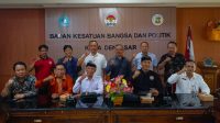 PENGURUS FPK Kota Denpasar saat rapat koordinasi dan pemantapan pelaksanaan Pagelaran Pembauran kebangsaan di Kantor Kesbangpol Kota Denpasar. Foto: ist PENGURUS FPK Kota Denpasar saat rapat koordinasi dan pemantapan pelaksanaan Pagelaran Pembauran kebangsaan di Kantor Kesbangpol Kota Denpasar. Foto: ist