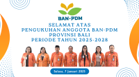 TUJUH anggota Badan Akreditasi Nasional Pendidikan Anak Usia Dini, Pendidikan Dasar, dan Pendidikan Menengah (BAN PDM) Provinsi Bali periode 2025-2028 dikukuhkan pada Selasa (7/1/2025). Foto: ist TUJUH anggota Badan Akreditasi Nasional Pendidikan Anak Usia Dini, Pendidikan Dasar, dan Pendidikan Menengah (BAN PDM) Provinsi Bali periode 2025-2028 dikukuhkan pada Selasa (7/1/2025). Foto: ist