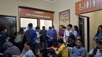 RATUSAN calon PPPK melakukan permohonan SKCK di Polres Buleleng. Foto: ist RATUSAN calon PPPK melakukan permohonan SKCK di Polres Buleleng. Foto: ist