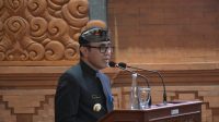 I Gusti Ngurah Jaya Negara saat menyampaikan Pidato Wali Kota Denpasar Masa Jabatan 2025-2030 pada Sidang Paripurna DPRD Kota Denpasar di Gedung DPRD Kota Denpasar, Senin (4/3/2025). Foto: ist I Gusti Ngurah Jaya Negara saat menyampaikan Pidato Wali Kota Denpasar Masa Jabatan 2025-2030 pada Sidang Paripurna DPRD Kota Denpasar di Gedung DPRD Kota Denpasar, Senin (4/3/2025). Foto: ist