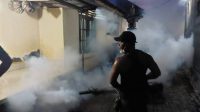 KEGIATAN fogging untuk menekan kasus DBD di Buleleng. Foto: ist KEGIATAN fogging untuk menekan kasus DBD di Buleleng. Foto: ist