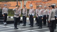 KAPOLRES AKBP Joseph Edward Purba, memimpin apel kesiapan kegiatan rutin yang ditingkatkan (KRYD) untuk mengantisipasi gangguan keamanan terkait aksi premanisme, Rabu (14/5/2025). Foto: ist KAPOLRES AKBP Joseph Edward Purba, memimpin apel kesiapan kegiatan rutin yang ditingkatkan (KRYD) untuk mengantisipasi gangguan keamanan terkait aksi premanisme, Rabu (14/5/2025). Foto: ist