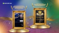 BANK BPD Bali menyabet dua penghargaan sekaligus dari dua penyelenggara yang berbeda, yakni Indonesia Best Bank 2025 for Elevating Digital Banking Innovation to Strengthen Regional Economic Development dari Warta Ekonomi Group dan Best Bank 2025 kategori Bank BPD KBMI I ( BANK BPD Bali menyabet dua penghargaan sekaligus dari dua penyelenggara yang berbeda, yakni Indonesia Best Bank 2025 for Elevating Digital Banking Innovation to Strengthen Regional Economic Development dari Warta Ekonomi Group dan Best Bank 2025 kategori Bank BPD KBMI I (
