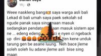 TANGKAPAN layar unggahan salah satu calon orang tua murid atas nama Danan Jaya yang tak puas dengan hasil Sistem Penerimaan Murid Baru (SPMB) tingkat SD Negeri di Kota Denpasar. Foto: ist TANGKAPAN layar unggahan salah satu calon orang tua murid atas nama Danan Jaya yang tak puas dengan hasil Sistem Penerimaan Murid Baru (SPMB) tingkat SD Negeri di Kota Denpasar. Foto: ist